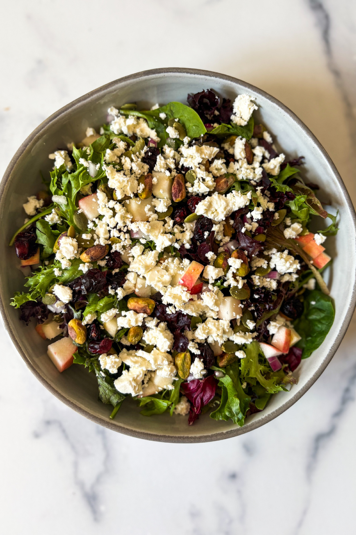Harvest Salad w/ Creamy Honey Balsamic Dressing